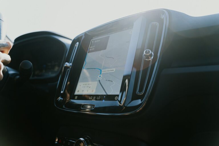 Explore modern car navigation with advanced touchscreen technology for seamless travel.
